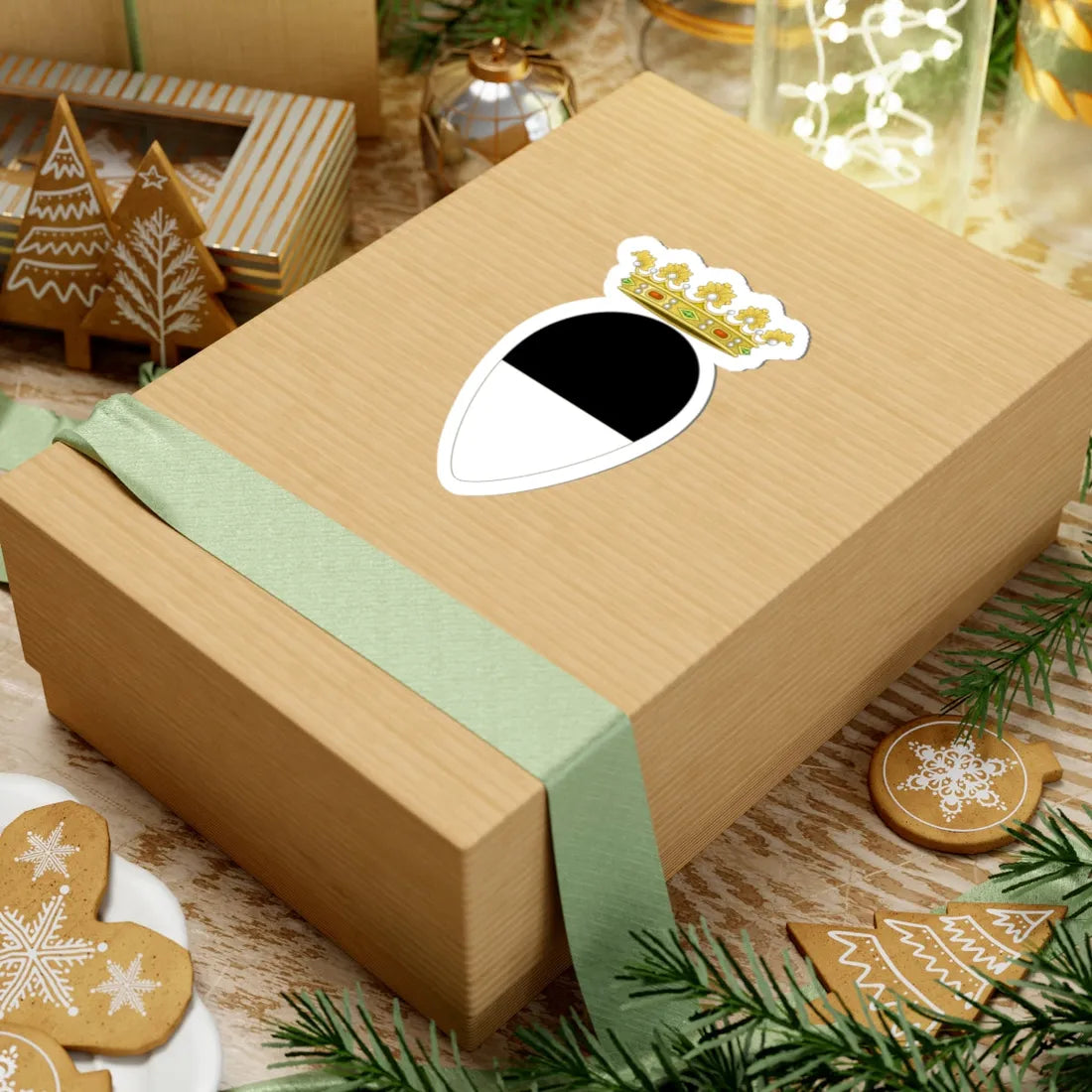 Ferrara-Stemma (Italy) (Coat of Arms) STICKER Vinyl Kiss-Cut Decal - The Sticker Space