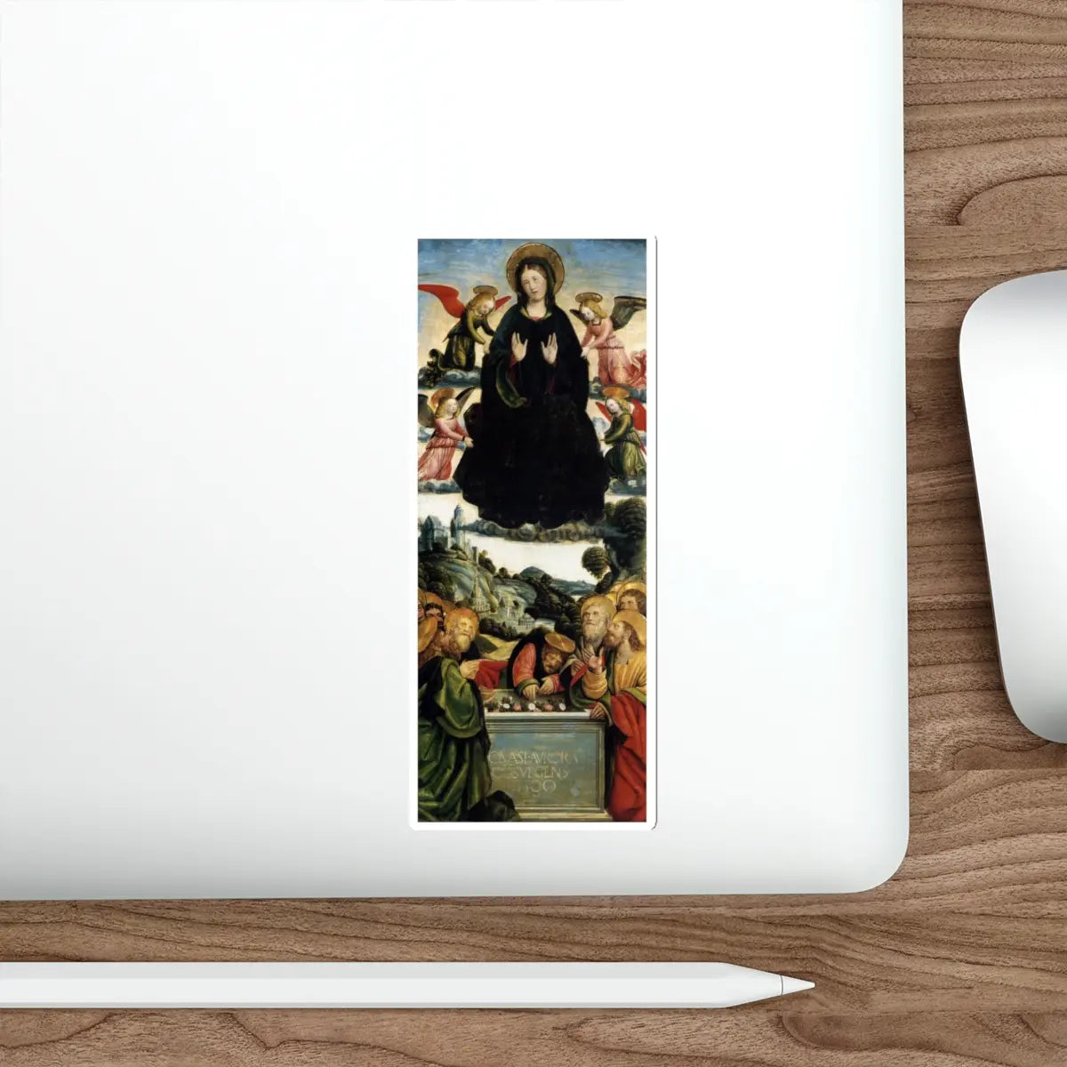 SKU:90897761691848423590 Sticker types:White Shape:Die-Cut Sizes:5" × 5"