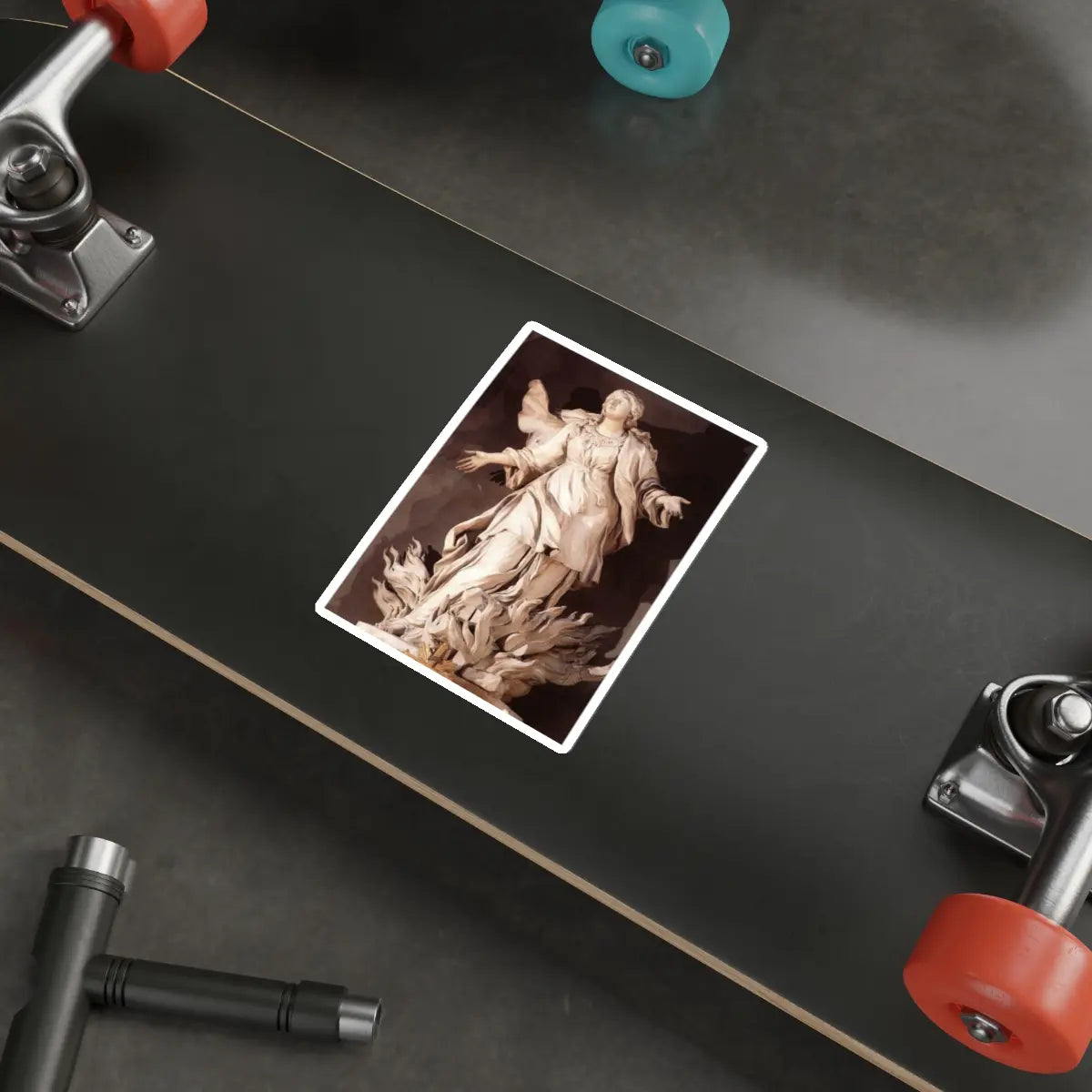 SKU:19144504709654733445 Sticker types:White Shape:Die-Cut Sizes:5" × 5"