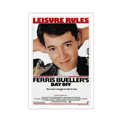 Ferris Bueller's Day Off 1986 Movie Poster STICKER Vinyl Die-Cut Decal 3 Inch - The Sticker Space