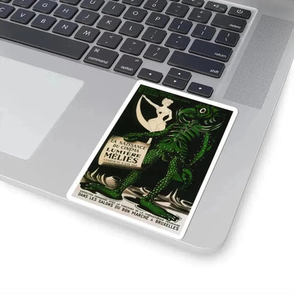 FESTIVAL MONDIAL DE FILM ET DES BEAUX-ARTS DE BELGIQUE 1951 Movie Poster - STICKER Vinyl Kiss-Cut Decal - The Sticker Space