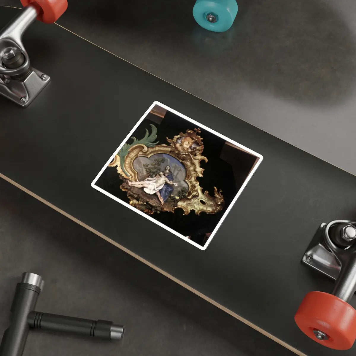 SKU:12399301290969537032 Sticker types:White Shape:Die-Cut Sizes:5" × 5"