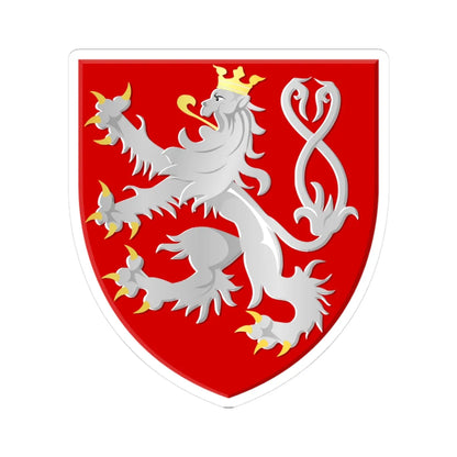 Fexhe-le-Haut-Clocher wapen (Belgium) (Coat of Arms) STICKER Vinyl Kiss-Cut Decal 3 Inch White - The Sticker Space