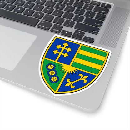 Fictional CoA of Ștefan cel Mare 1457-1504 (Oman) (Coat of Arms) STICKER Vinyl Kiss-Cut Decal - The Sticker Space