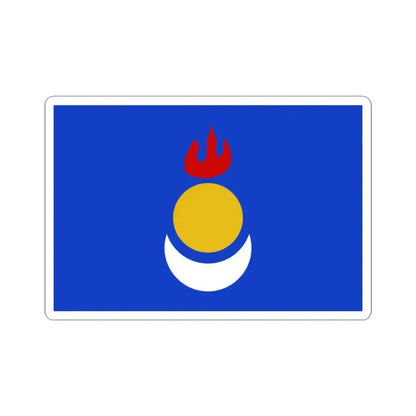 Fictional Flag of Inner Mongolia (China) STICKER Vinyl Kiss-Cut Decal 3 Inch White - The Sticker Space