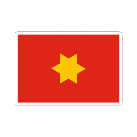 Fictional Nan Chao Flag (China) STICKER Vinyl Kiss-Cut Decal 2 Inch White - The Sticker Space