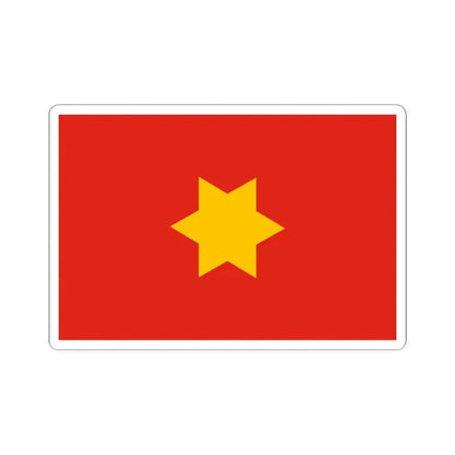 Fictional Nan Chao Flag (China) STICKER Vinyl Kiss-Cut Decal 3 Inch White - The Sticker Space