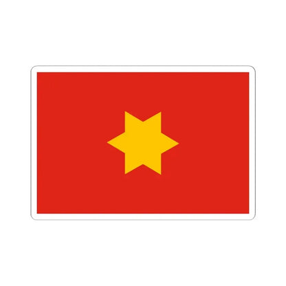 Fictional Nan Chao Flag (China) STICKER Vinyl Kiss-Cut Decal 4 Inch White - The Sticker Space