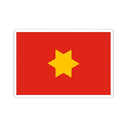 Fictional Nan Chao Flag (China) STICKER Vinyl Kiss-Cut Decal 6 Inch White - The Sticker Space