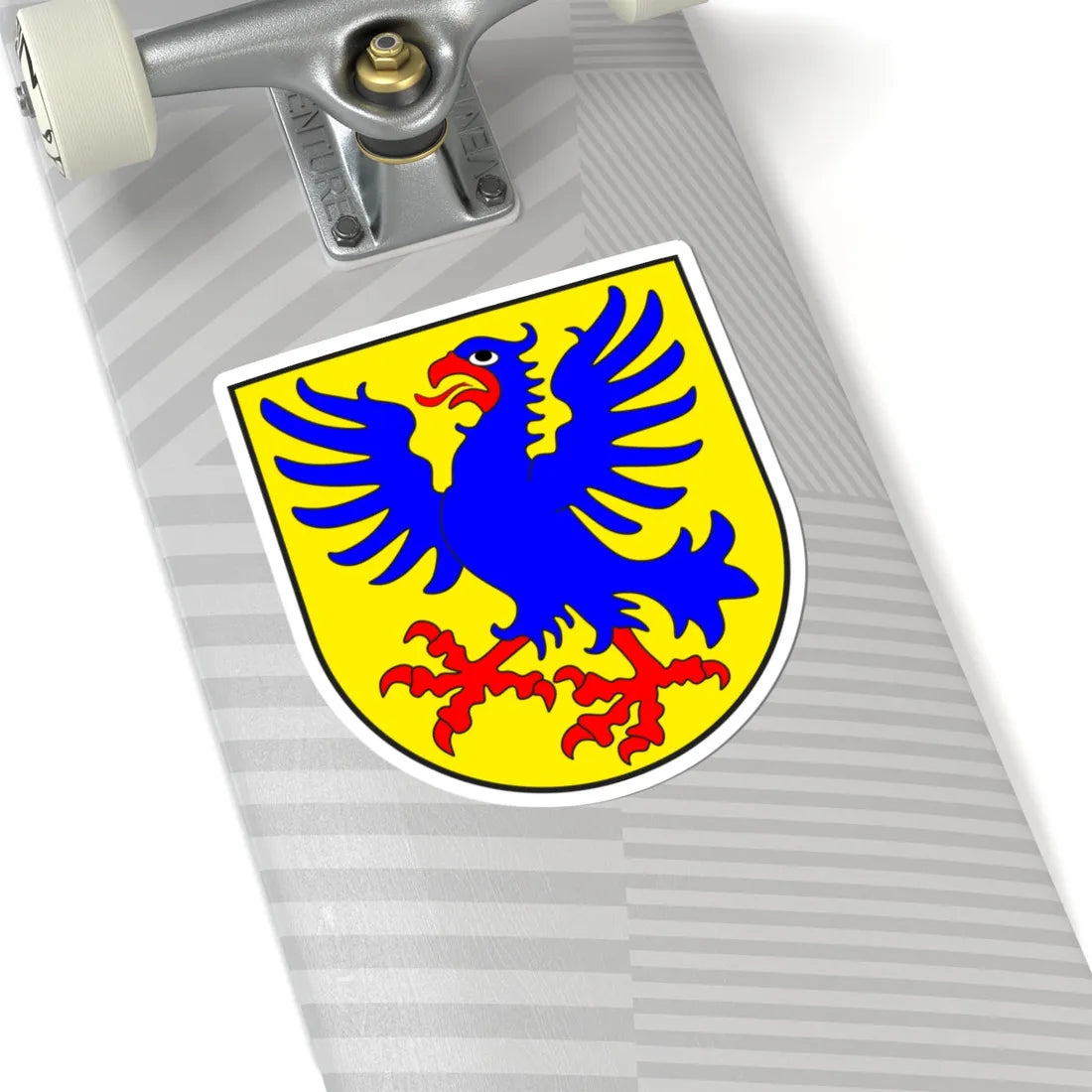 Fideris wappen (Switzerland) (Coat of Arms) STICKER Vinyl Kiss-Cut Decal - The Sticker Space