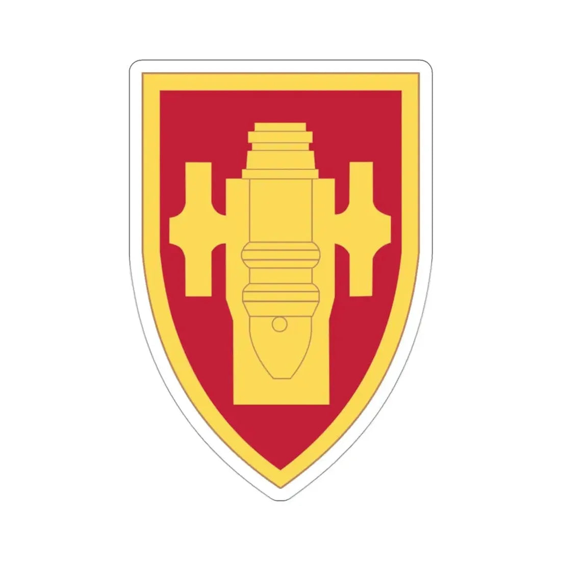 Field Artillery Center and School (U.S. Army) STICKER Vinyl Die-Cut Decal 3 Inch - The Sticker Space
