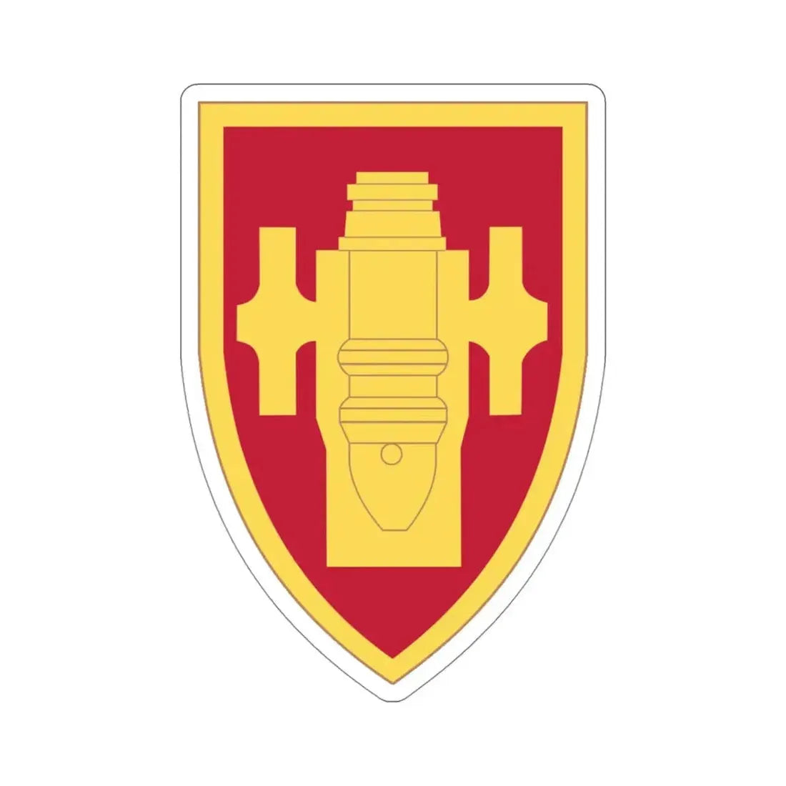 Field Artillery Center and School (U.S. Army) STICKER Vinyl Die-Cut Decal 4 Inch - The Sticker Space