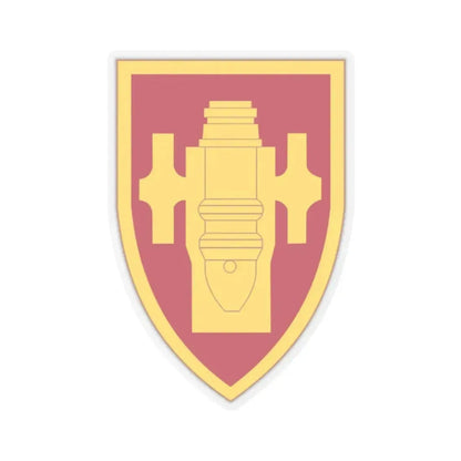 Field Artillery Center and School (U.S. Army) STICKER Vinyl Kiss-Cut Decal 2 Inch Transparent - The Sticker Space