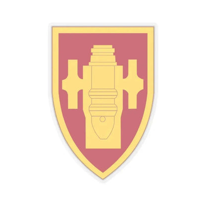 Field Artillery Center and School (U.S. Army) STICKER Vinyl Kiss-Cut Decal 3 Inch Transparent - The Sticker Space