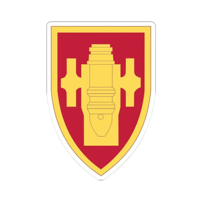 Field Artillery Center and School (U.S. Army) STICKER Vinyl Kiss-Cut Decal 3 Inch White - The Sticker Space
