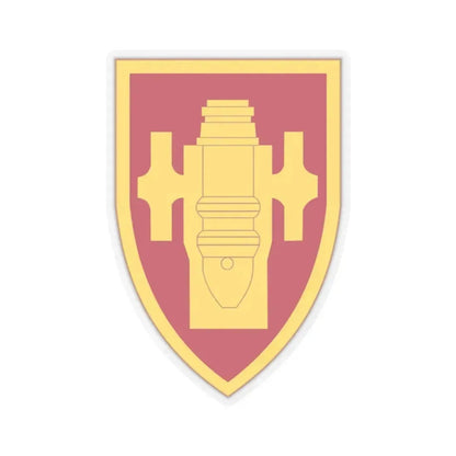 Field Artillery Center and School (U.S. Army) STICKER Vinyl Kiss-Cut Decal 4 Inch Transparent - The Sticker Space