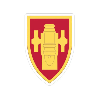 Field Artillery Center and School (U.S. Army) Transparent STICKER Die-Cut Vinyl Decal 2 Inch - The Sticker Space