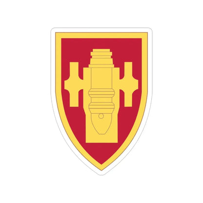 Field Artillery Center and School (U.S. Army) Transparent STICKER Die-Cut Vinyl Decal 5 Inch - The Sticker Space