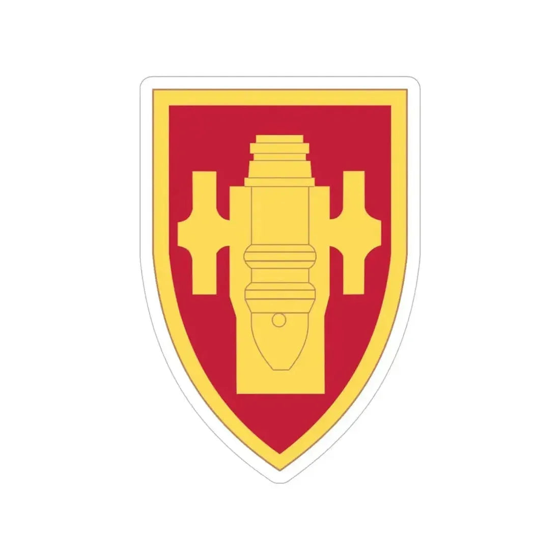 Field Artillery Center and School (U.S. Army) Transparent STICKER Die-Cut Vinyl Decal - The Sticker Space