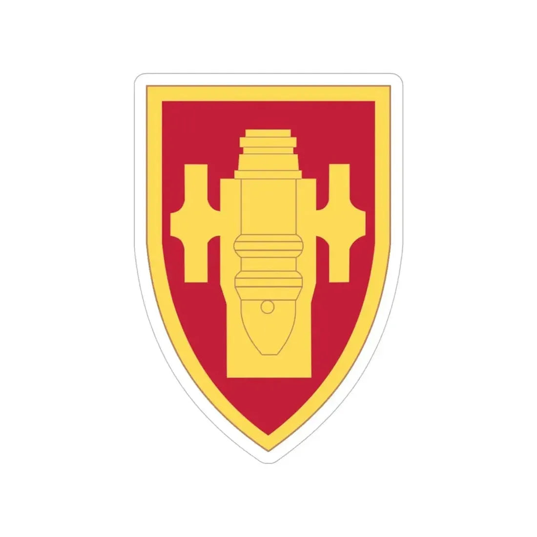 Field Artillery Center and School (U.S. Army) Transparent STICKER Die-Cut Vinyl Decal - The Sticker Space