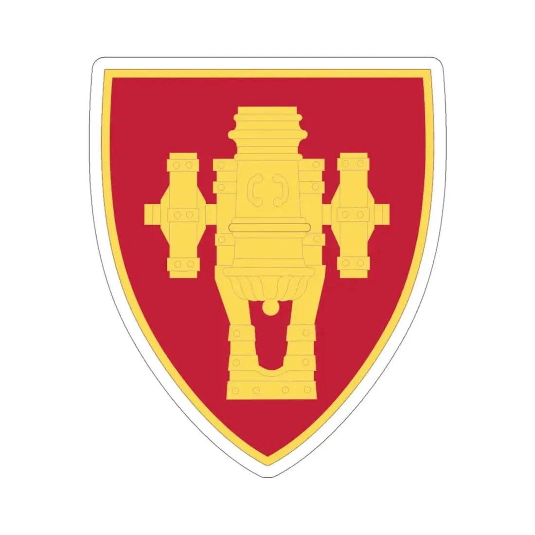 Field Artillery Center and School v2 (U.S. Army) STICKER Vinyl Die-Cut Decal - The Sticker Space
