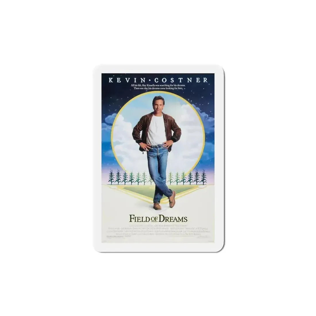 Field of Dreams 1989 Movie Poster Refrigerator Magnet - The Sticker Space