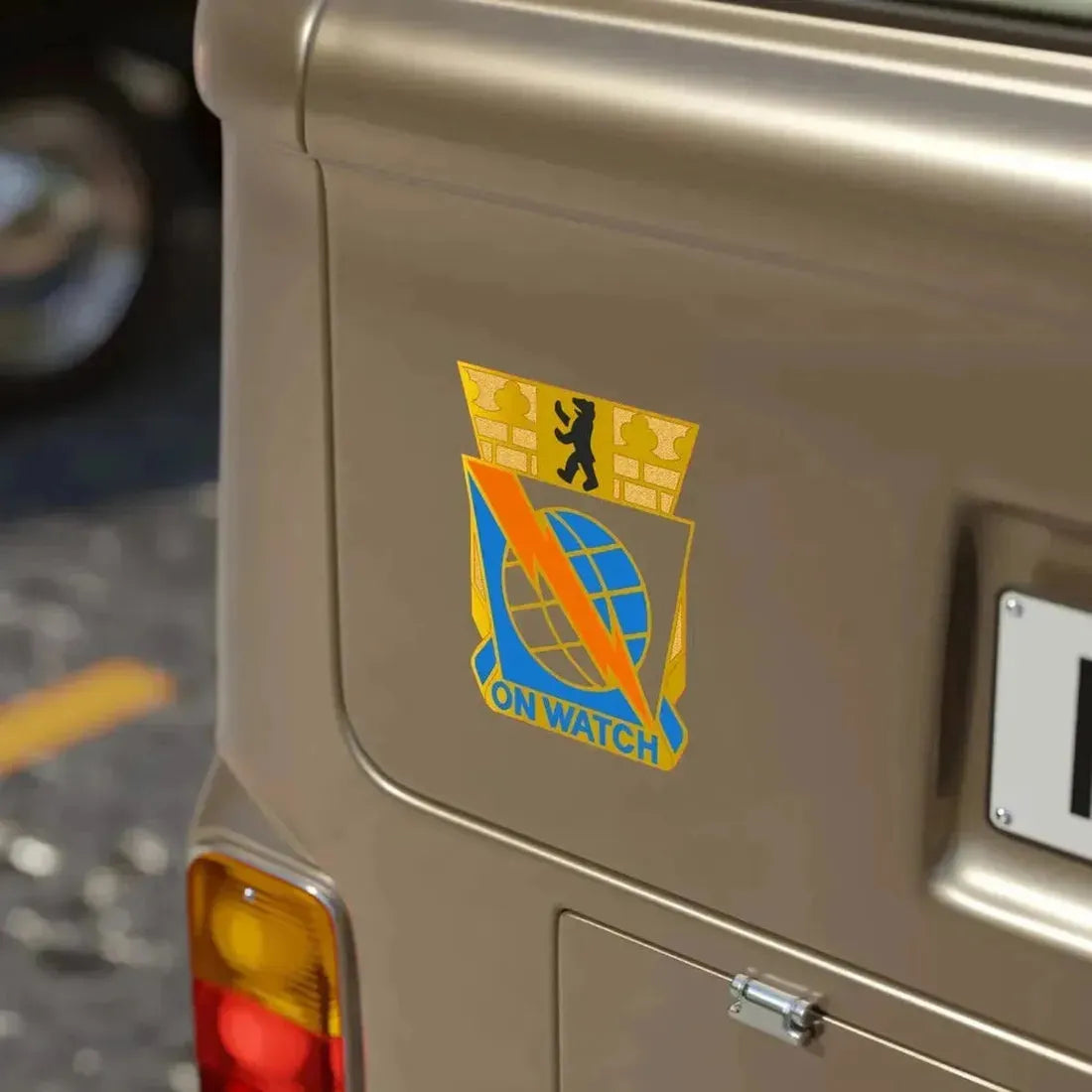 Field Station Berlin (U.S. Army) Transparent STICKER Die-Cut Vinyl Decal - The Sticker Space