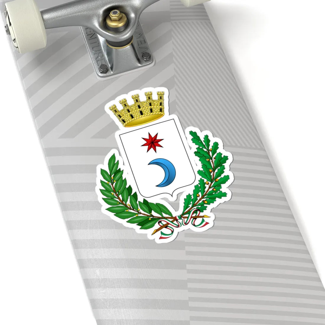 Fiesole-Stemma (Italy) (Coat of Arms) STICKER Vinyl Kiss-Cut Decal - The Sticker Space