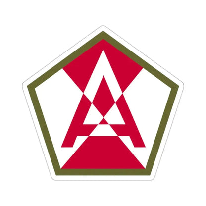 Fifteenth United States Army (U.S. Army) STICKER Vinyl Die-Cut Decal 2 Inch - The Sticker Space