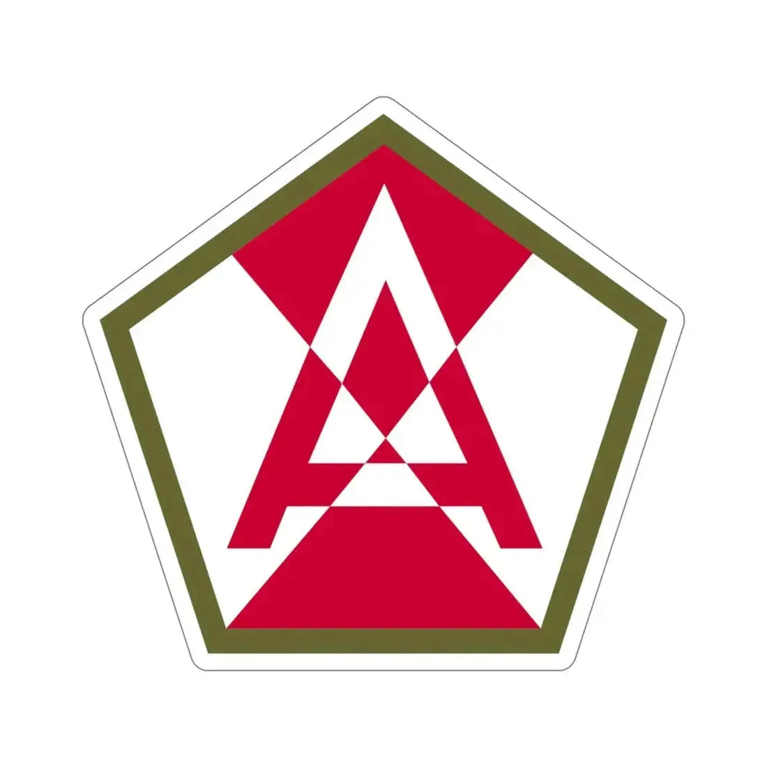 Fifteenth United States Army (U.S. Army) STICKER Vinyl Die-Cut Decal 6 Inch - The Sticker Space