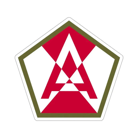 Fifteenth United States Army (U.S. Army) STICKER Vinyl Die-Cut Decal 6 Inch - The Sticker Space