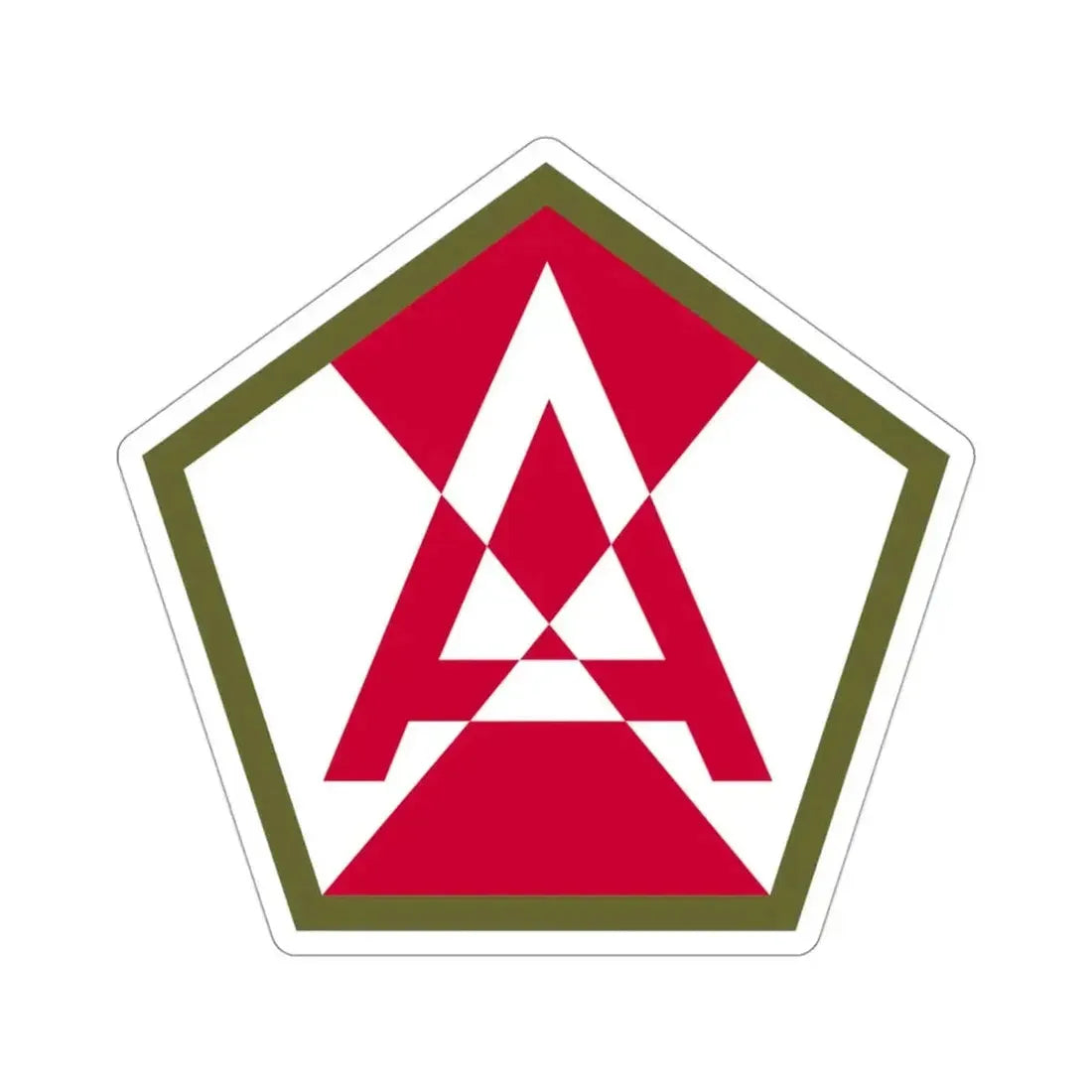 Fifteenth United States Army (U.S. Army) STICKER Vinyl Die-Cut Decal - The Sticker Space