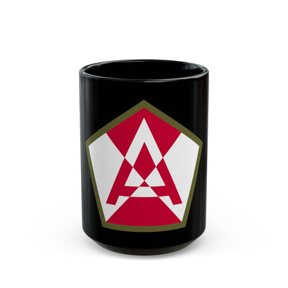 Fifteenth United States (U.S. Army) Black Coffee Mug-15oz-The Sticker Space