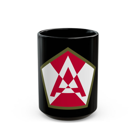 Fifteenth United States (U.S. Army) Black Coffee Mug-15oz-The Sticker Space