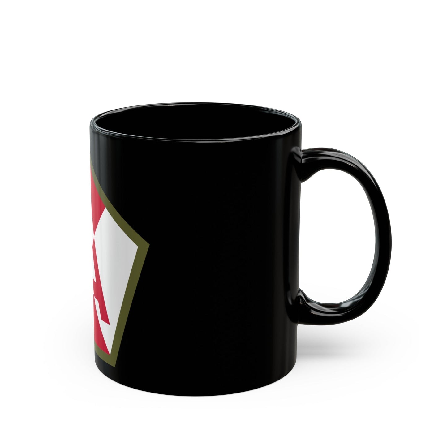 Fifteenth United States (U.S. Army) Black Coffee Mug-The Sticker Space