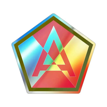 Fifteenth United States (U.S. Army) Holographic STICKER Die-Cut Vinyl Decal 5 Inch Holographic - The Sticker Space