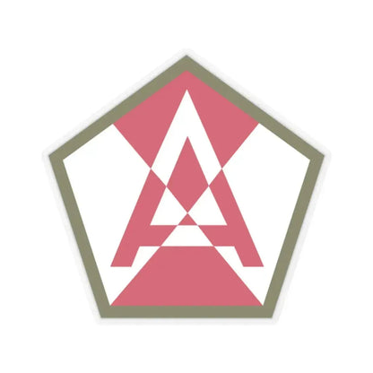 Fifteenth United States (U.S. Army) STICKER Vinyl Kiss-Cut Decal 2 Inch Transparent - The Sticker Space