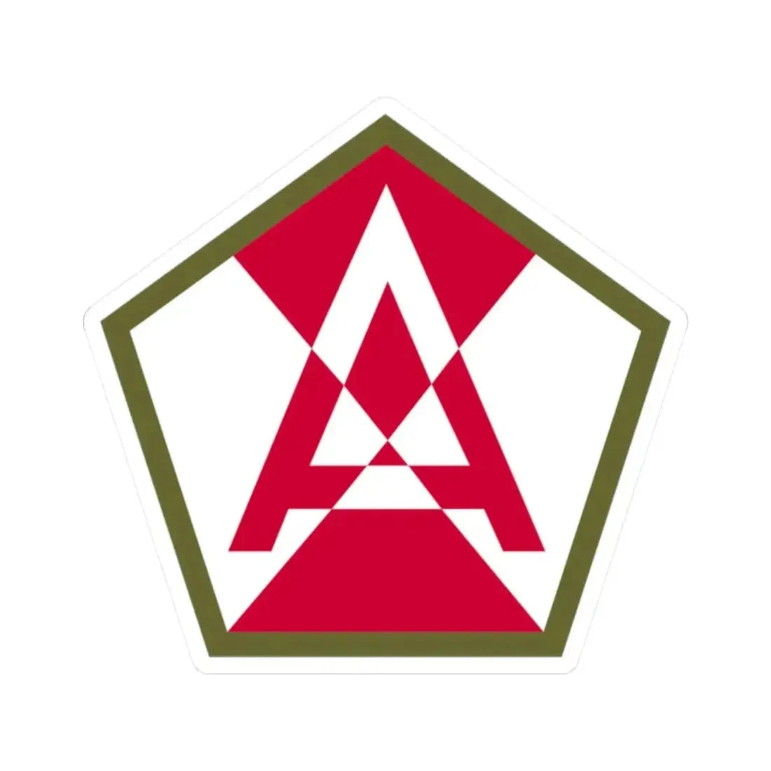 Fifteenth United States (U.S. Army) STICKER Vinyl Kiss-Cut Decal 2 Inch White - The Sticker Space