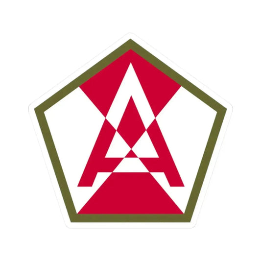 Fifteenth United States (U.S. Army) STICKER Vinyl Kiss-Cut Decal 2 Inch White - The Sticker Space