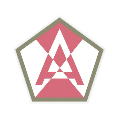 Fifteenth United States (U.S. Army) STICKER Vinyl Kiss-Cut Decal 3 Inch Transparent - The Sticker Space