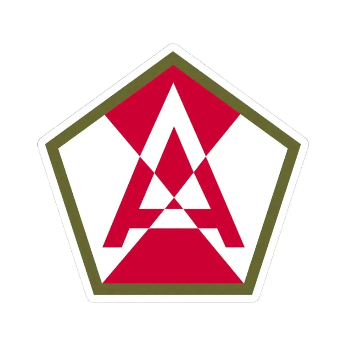 Fifteenth United States (U.S. Army) STICKER Vinyl Kiss-Cut Decal 3 Inch White - The Sticker Space