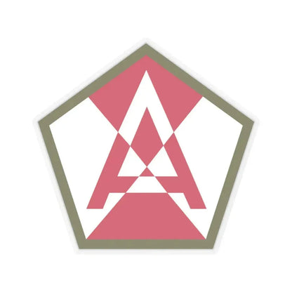 Fifteenth United States (U.S. Army) STICKER Vinyl Kiss-Cut Decal 4 Inch Transparent - The Sticker Space