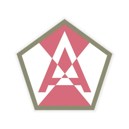 Fifteenth United States (U.S. Army) STICKER Vinyl Kiss-Cut Decal 6 Inch Transparent - The Sticker Space