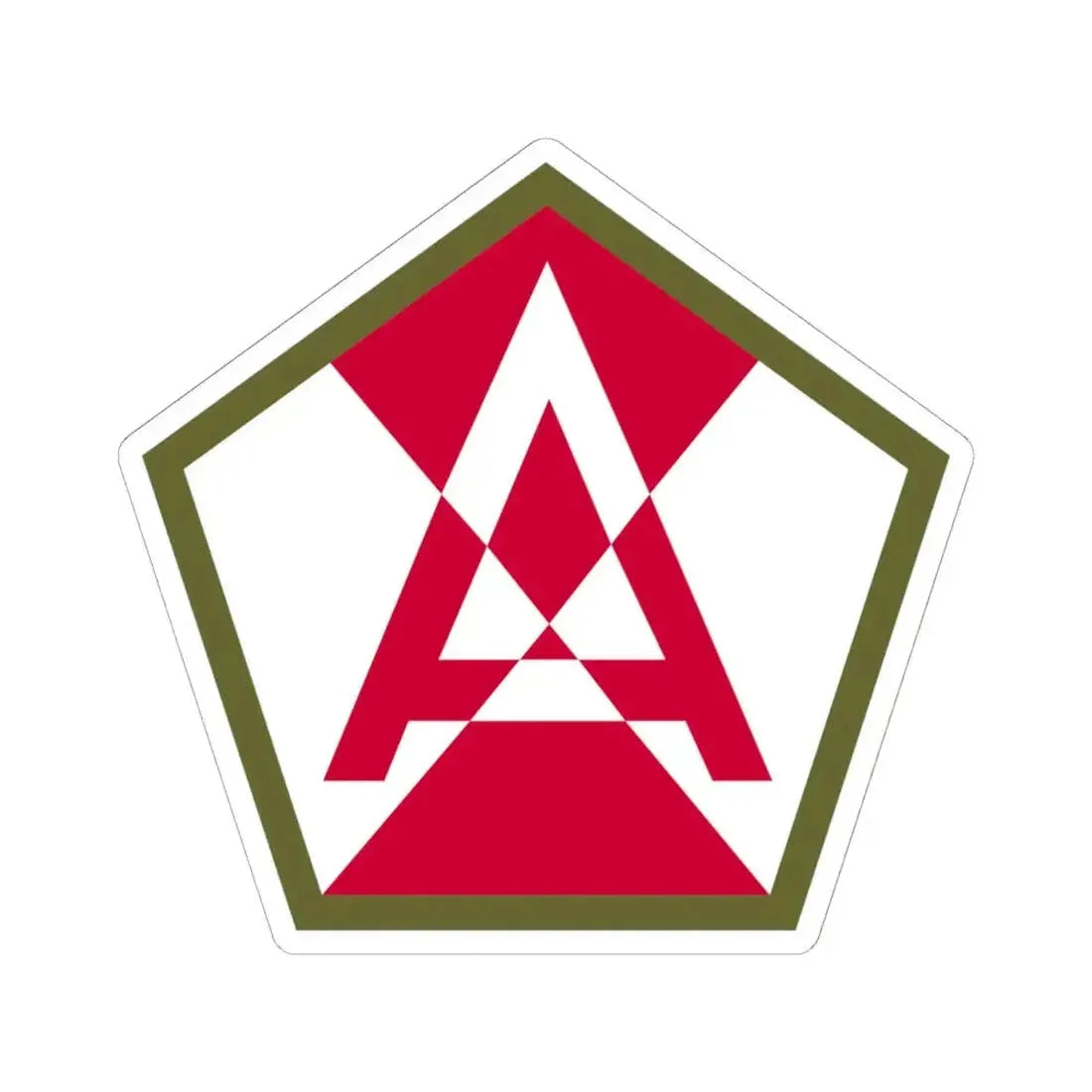 Fifteenth United States (U.S. Army) STICKER Vinyl Kiss-Cut Decal 6 Inch White - The Sticker Space