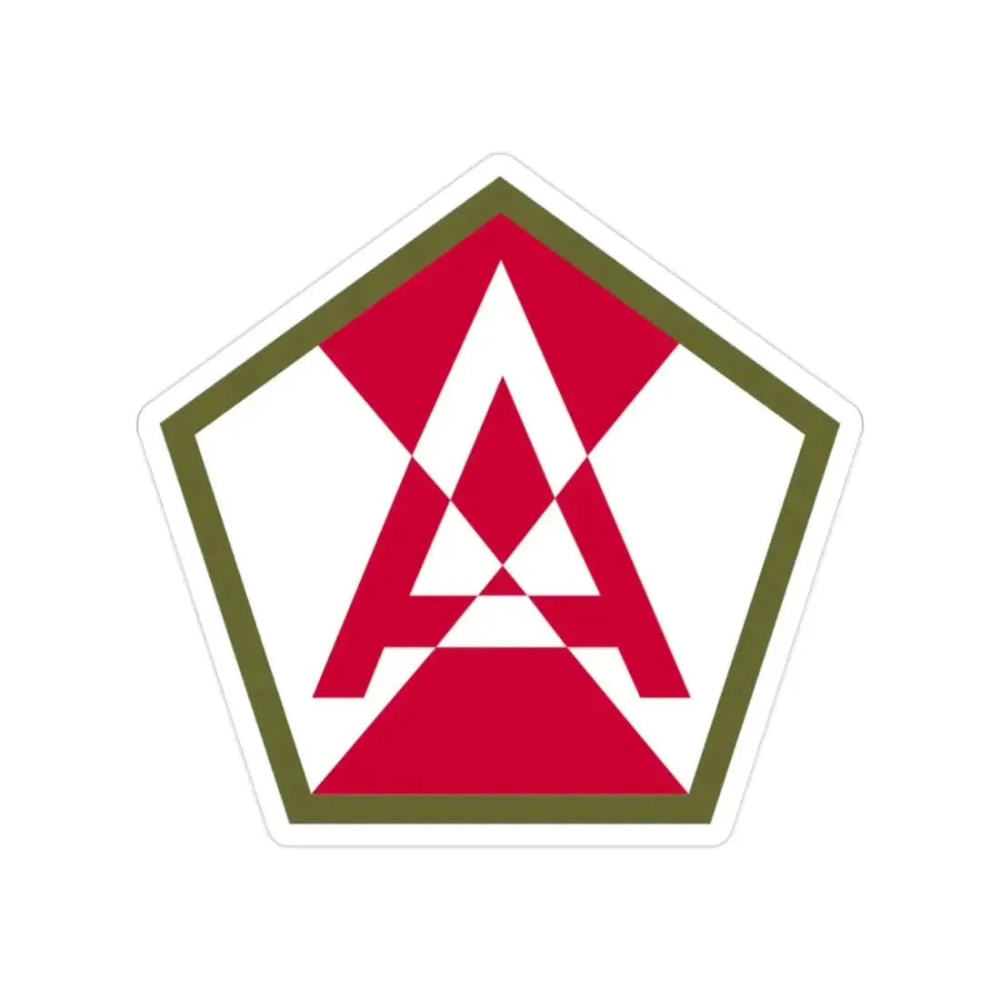 Fifteenth United States (U.S. Army) Transparent STICKER Die-Cut Vinyl Decal 2 Inch - The Sticker Space