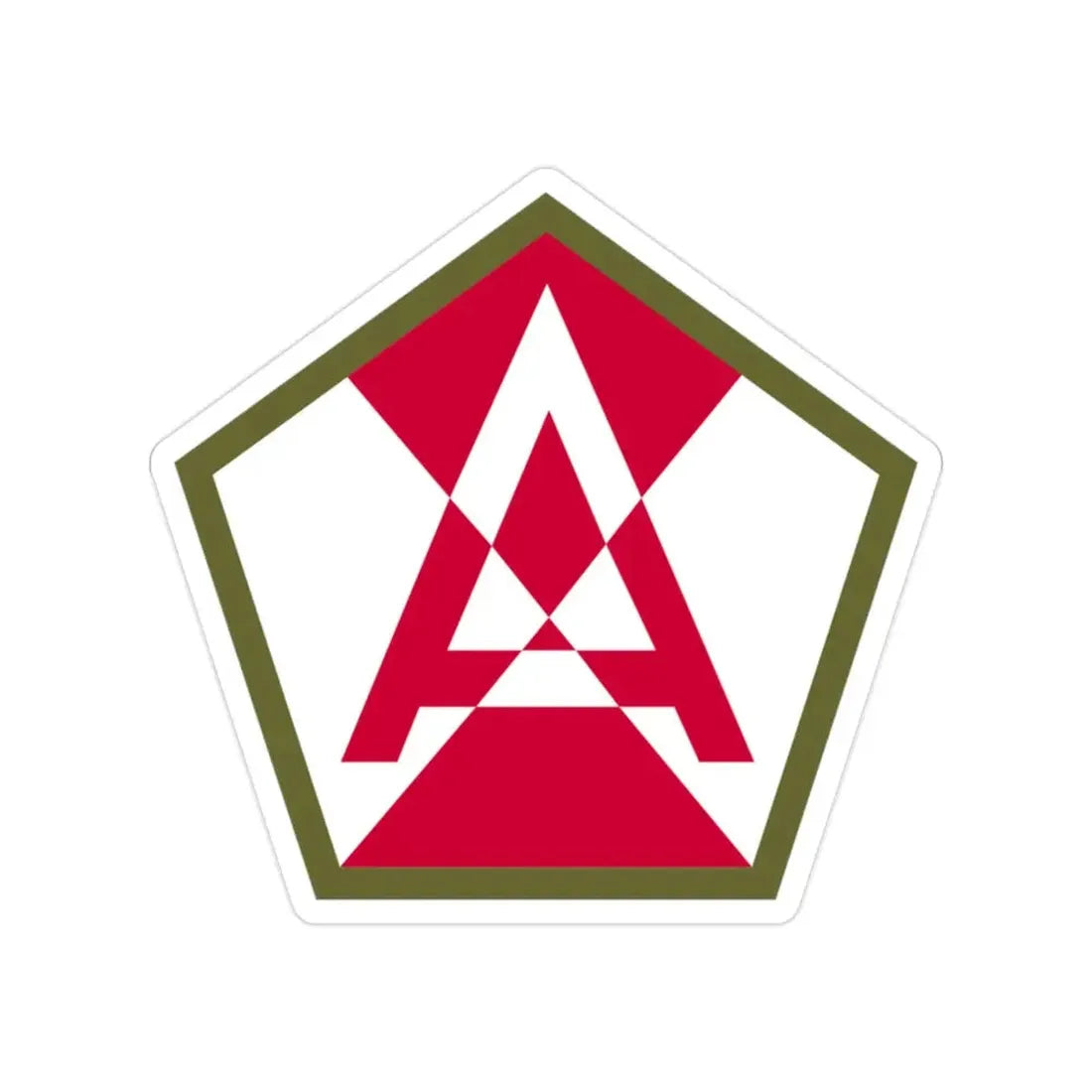 Fifteenth United States (U.S. Army) Transparent STICKER Die-Cut Vinyl Decal 2 Inch - The Sticker Space