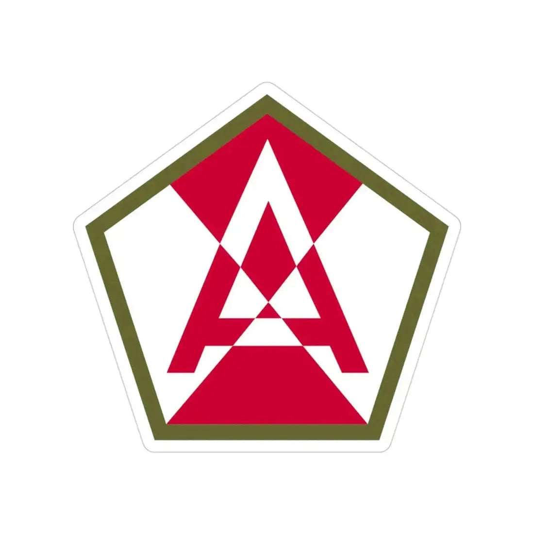 Fifteenth United States (U.S. Army) Transparent STICKER Die-Cut Vinyl Decal 3 Inch - The Sticker Space