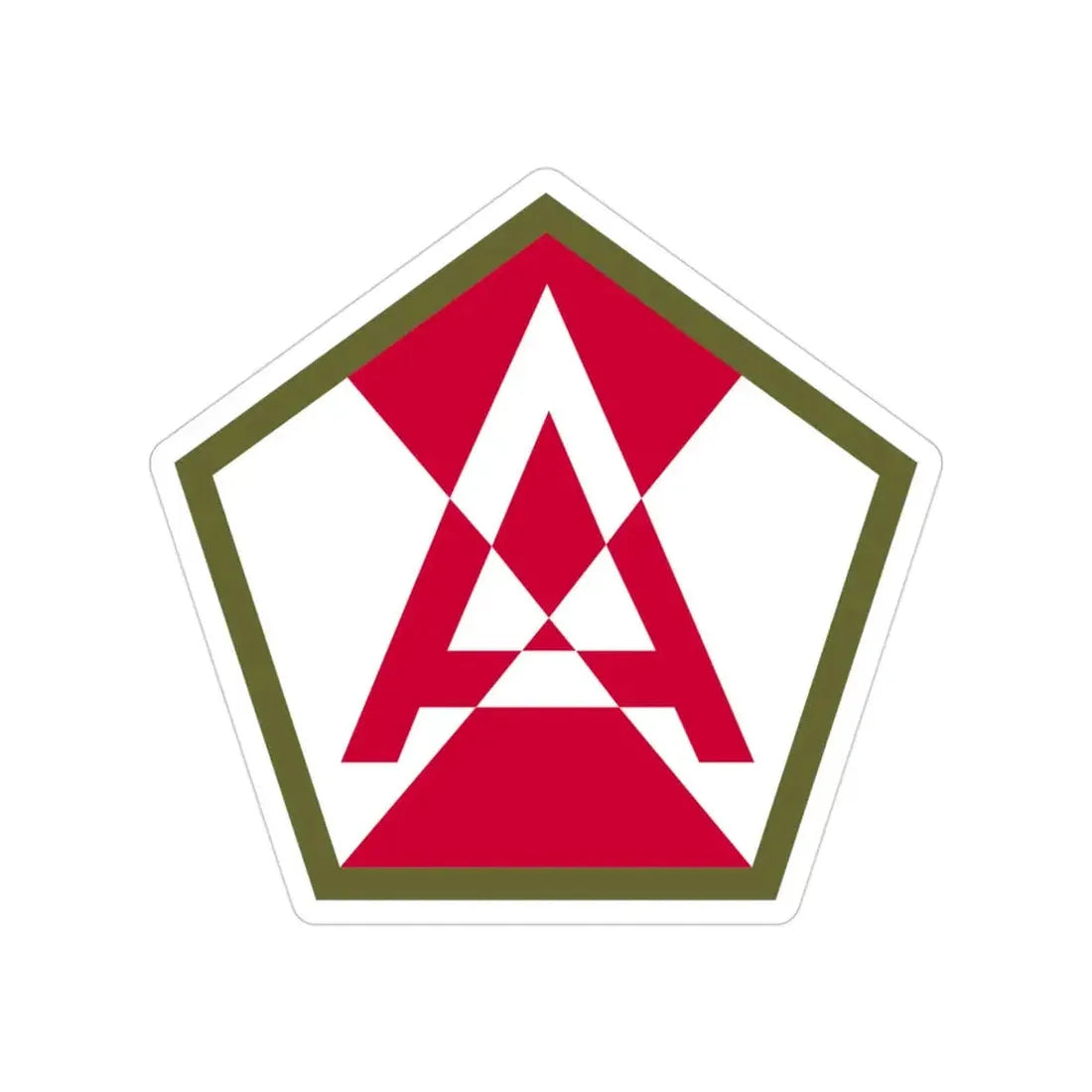 Fifteenth United States (U.S. Army) Transparent STICKER Die-Cut Vinyl Decal 3 Inch - The Sticker Space