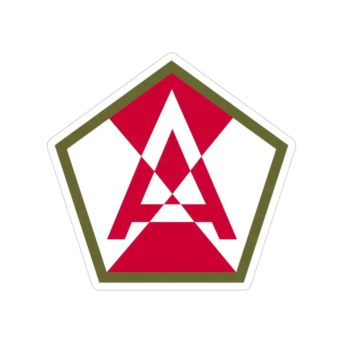 Fifteenth United States (U.S. Army) Transparent STICKER Die-Cut Vinyl Decal 4 Inch - The Sticker Space