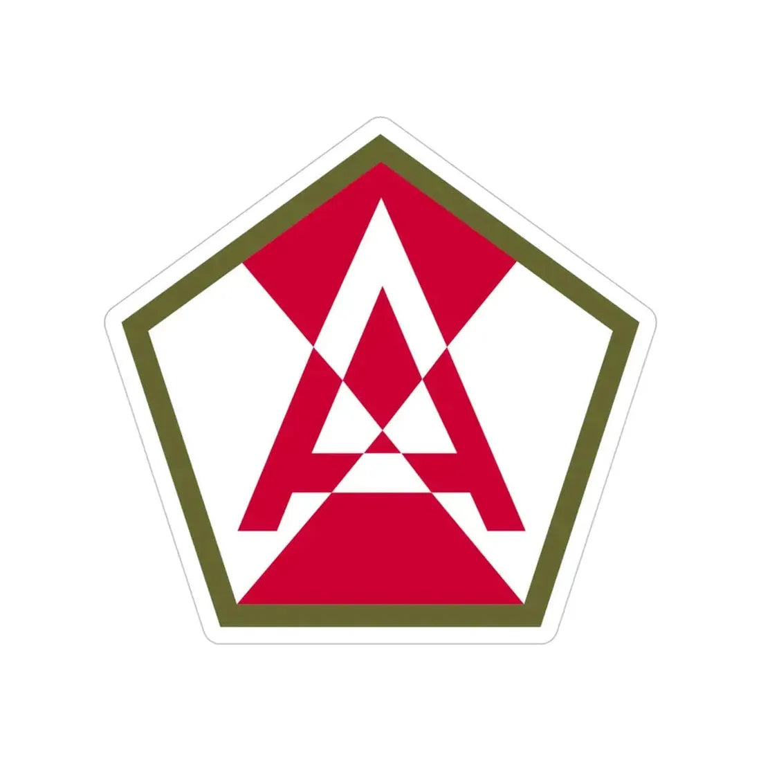 Fifteenth United States (U.S. Army) Transparent STICKER Die-Cut Vinyl Decal 4 Inch - The Sticker Space